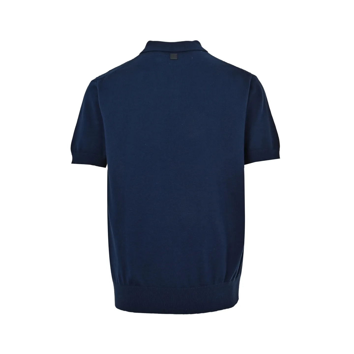 Louis Vuitton/Louis Vuitton 26ss hollow letter jacquard knitted Polo short sleeves